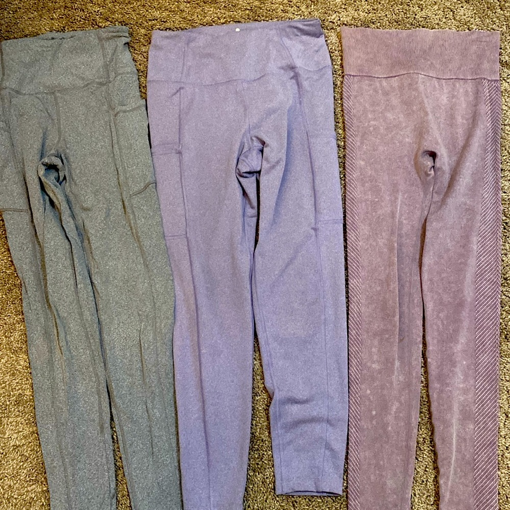 Lot of 3 Pairs of Misc Leggings